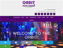 Tablet Screenshot of orbitskate.net